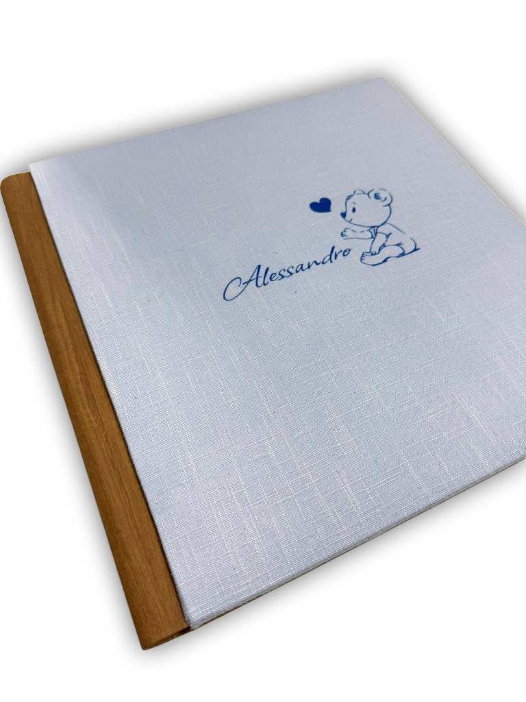 Album fotografico artigianale per compleanni e lauree
